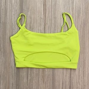 Neon Green Crop top